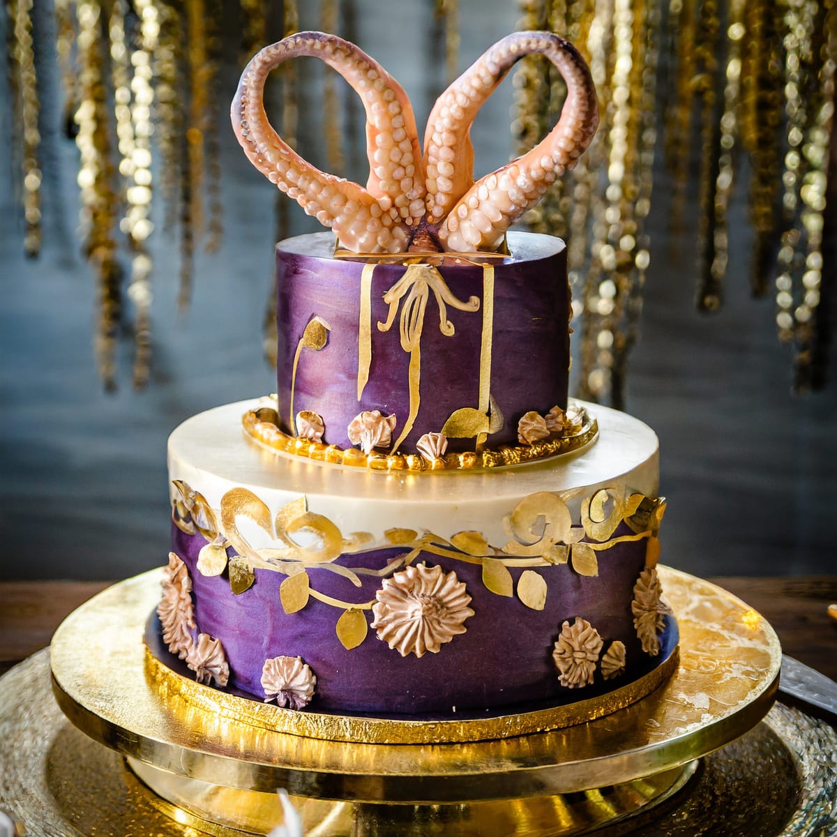 Squid Pants' Simple Wedding Cake S1