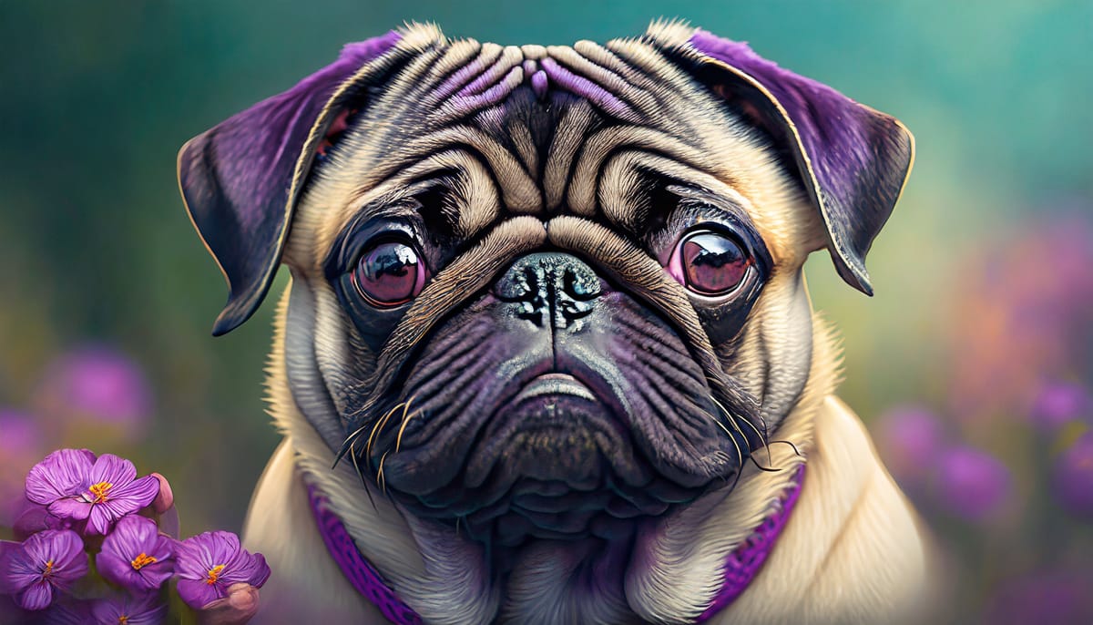 Purple Pug