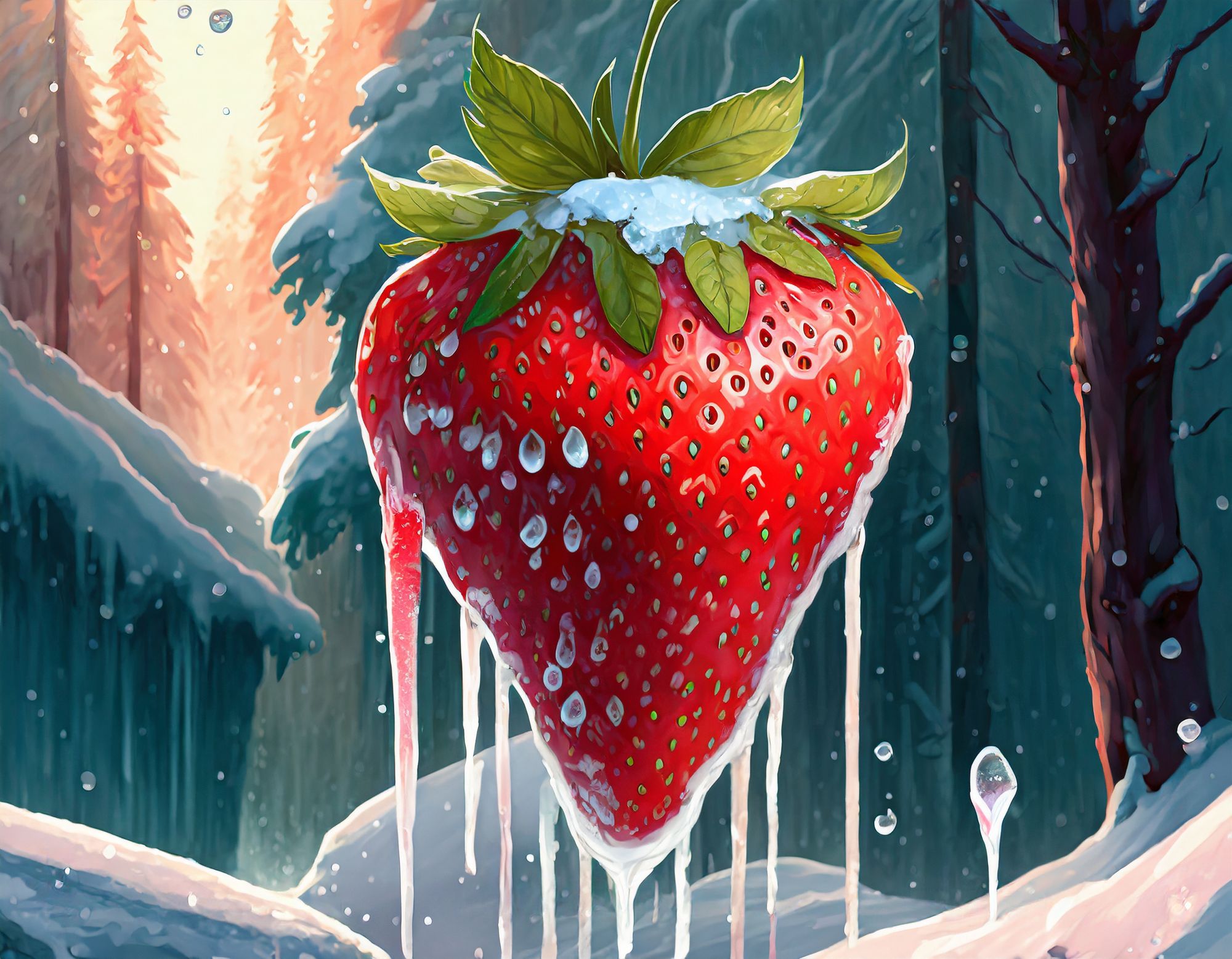 Northern Harvest Strawberry Ice